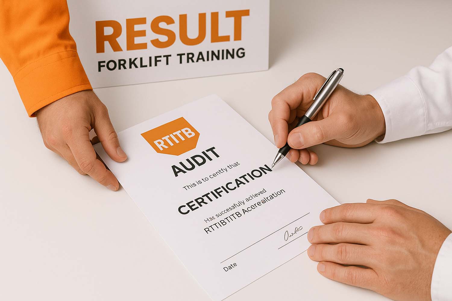 Result Forklift Training Audited & amp  Rated Excellent by RTITB – Here’s How We Did It