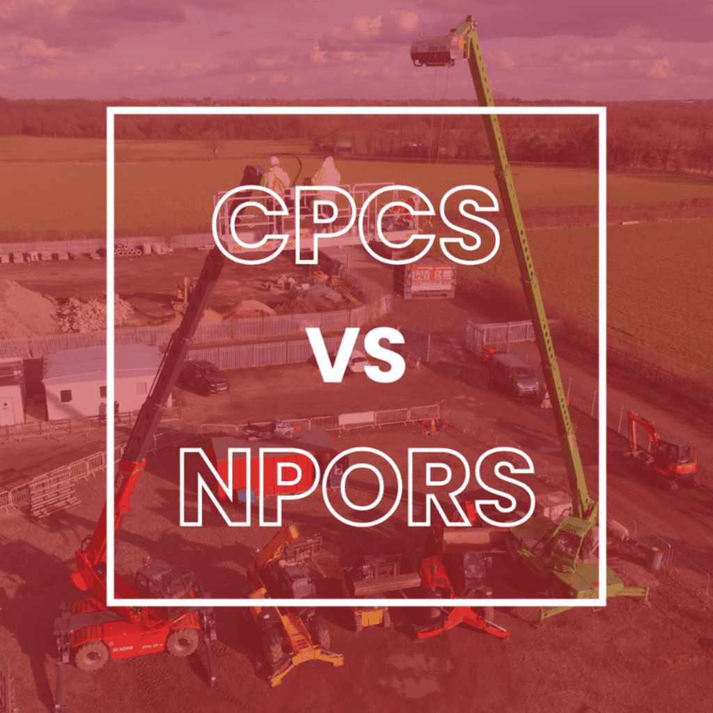 NPORS vs CPCS Forklift Training